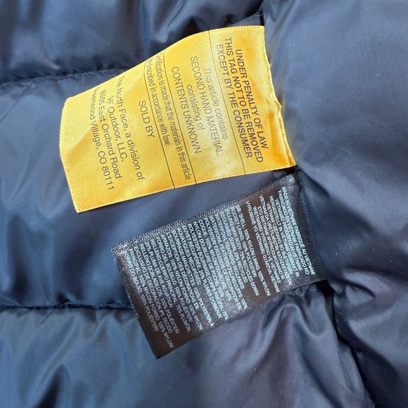 North Face Jacket Men L Black 600 Down Puffer Insulated Winter Outdoor Coat - Picture 6 of 8